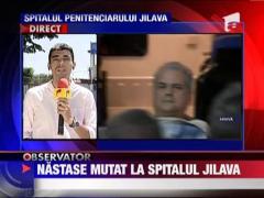 Adrian Nastase a fost mutat la spitalul penitenciar Jilava