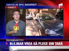 Sorin Blejnar vrea sa plece din Romania!
