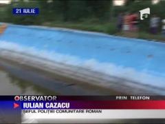 Crocodil descoperit intr-un strand din Roman