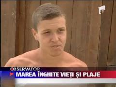 Valurile uriase de pe litoral au facut victime