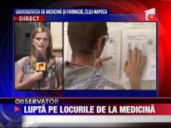 Astazi s-a dat examenul de admitere la facultatile de medicina din tara