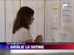 Bataie pe locurile universitatilor de stat.. Locuri ocupate pe jumatate la facultatile particulare