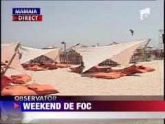 Weekend aglomerat pe litoral