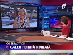 CFR este cu un picior in groapa