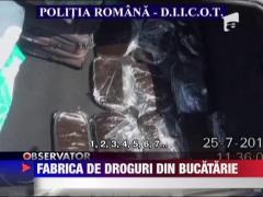 Fabricant de droguri chiar in bucatarie