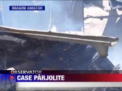 Incendiu devastator la Comarnic