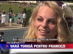 Vara caniculara pentru francezi