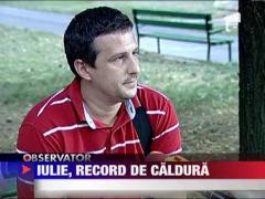 Iulie, record de caldura