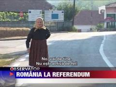 UPDATE / Romania merge la referendum