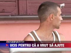 Tanar ucis cu 20 de lovituri de cutit