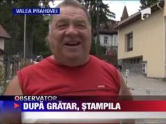 Dupa gratar, stampila