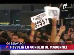 Revolta la concertul Madonnei de la Paris