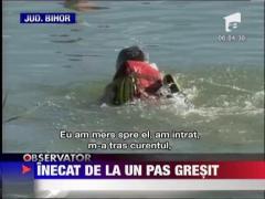 Si-a pierdut viata in apele Crisului Repede