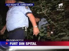 La furat de fier vechi la Spitalul Judetean Constanta