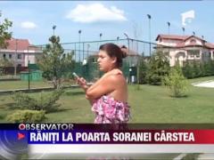 Sapte militari la spital, dupa ce autocamionul in care se aflau a intrat in gardul casei Soranei Carstea