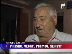 Coada pentru inscrierile la cresa