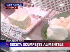 Seceta scumpeste alimentele
