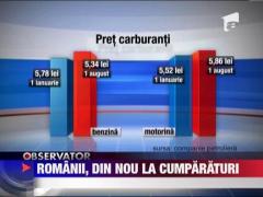 Romanii s-au intors la cumparaturi