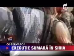 Rebelii din Armata Siriana Libera au executat mai multi prizonieri