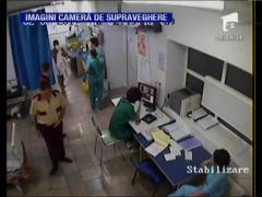 Tanar deosebit de agresiv in Spitalului Judetean din Galati