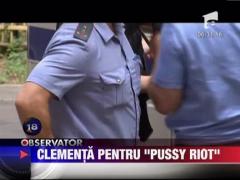 Putin cere clementa pentru membrele grupului punk "Pussy Riot"
