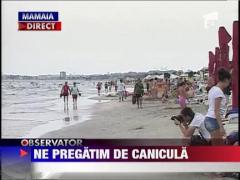 Cod galben de canicula in vestul, estul si sudul tarii