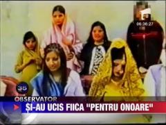 Doi soti de origine pakistaneza din Anglia si-au omort fiica pentru ca si-a dezonorat familia