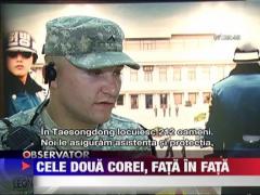 Doua dintre cele mai periculoase armate ale lumii se privesc fata in fata peste o bordura
