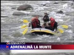 Rafting la munte
