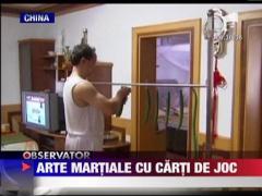 Taierea fructelor si legumelor cu carti de joc