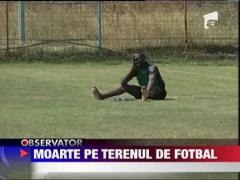 Un fotbalist nigerian de la Delta Tulcea a murit pe teren