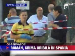 Un roman a ingrozit Spania! Barbatul a mutilat si a ucis cu sange rece o tanara de 29 de ani!