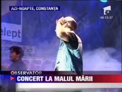 Concert la intrarea in Portul Constanta