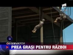 Armata Americana:  25% din tineri sunt prea grasi pentru a fi apti de lupt