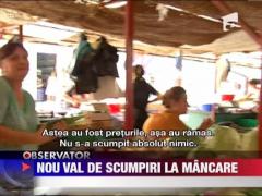 Nou val de scumpiri la mancare