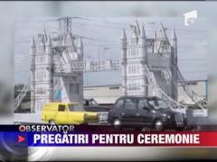 Pegatiri pentru ceremonia de inchidere a Jocurilor Olimpice