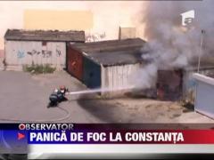 Era cat pe ce sa arunce in aer cateva garaje dintre blocuri, cu masini cu tot