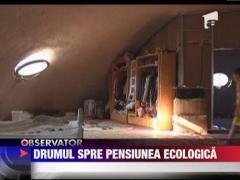 Una dintre primele pensiuni ecologice din Europa, la Zarnesti