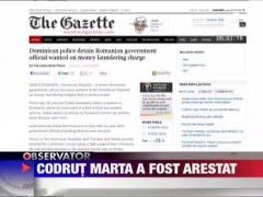 Codrut Marta a fost arestat in Republica Dominicana