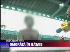 Prostituata omorata in bataie si abandonata pe un camp