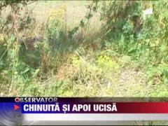 Tanara de 19 ani ucisa si apoi incendiata de cel care a vrut sa o violeze