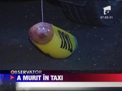 Un taxi a fost spulberat de o masina de teren in Capitala