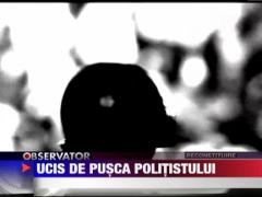 UPDATE / Impuscat mortal cu arma unui politist