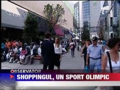 Sportivii romani de la Londra au iesit la shopping