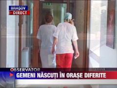 Gemeni nascuti in orase diferite