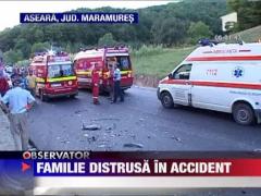 Grav accident de circulatie in judetul Maramures. O tanara si-a pierdut viata