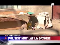 Constanta: Un politist s-a ales cu mana sfartecata, dupa ce a intervenit intr-o cearta conjugala