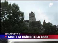 Sulite si trambite la Bran
