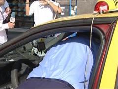 Razie la taximetristii din zona Garii de Nord