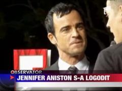 Jennifer Aniston s-a logodit cu Justin Theroux